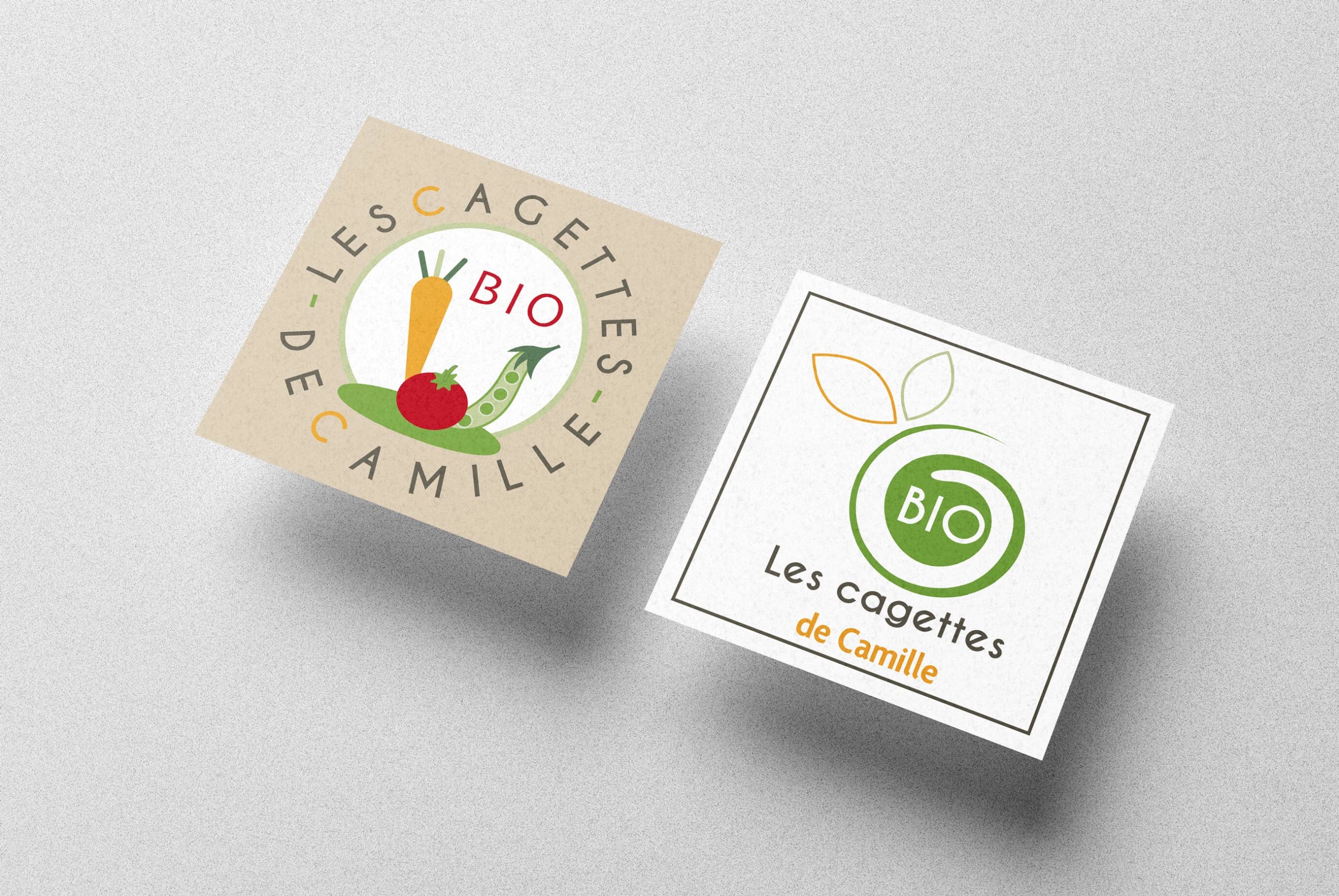 Logos Les Cagettes de Camille